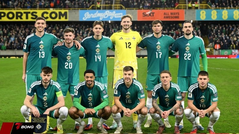 Đội hình Bắc Ireland tham gia World Cup 2026